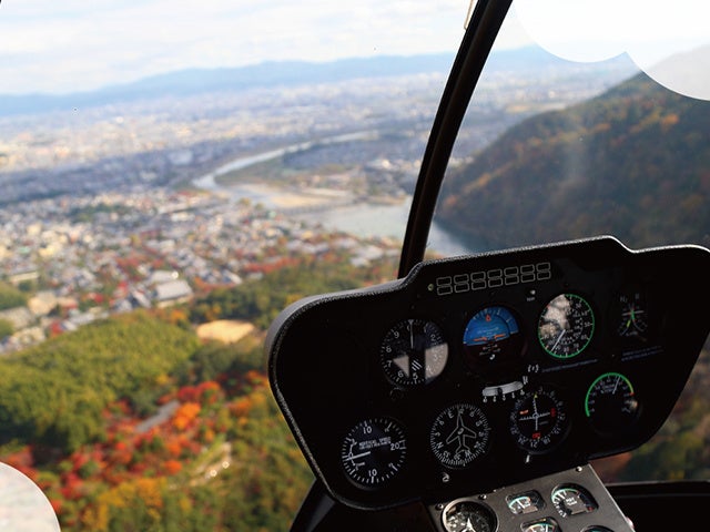 ザ・ホテル青龍 京都清水「ヘリコプターによる遊覧」