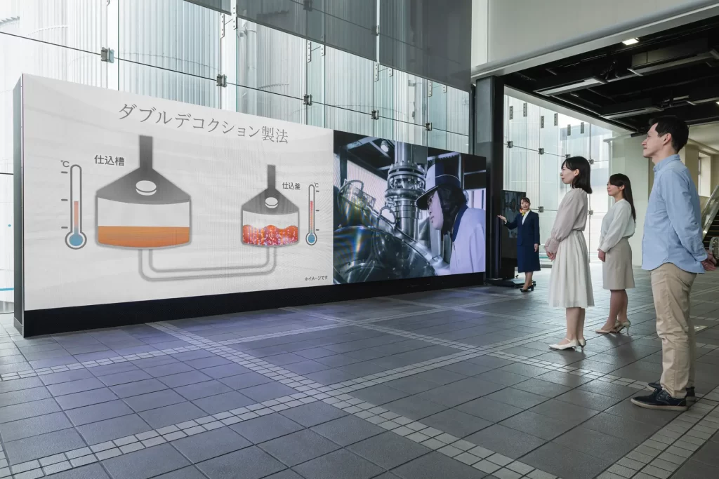 サントリー〈天然水のビール工場〉京都 工場見学