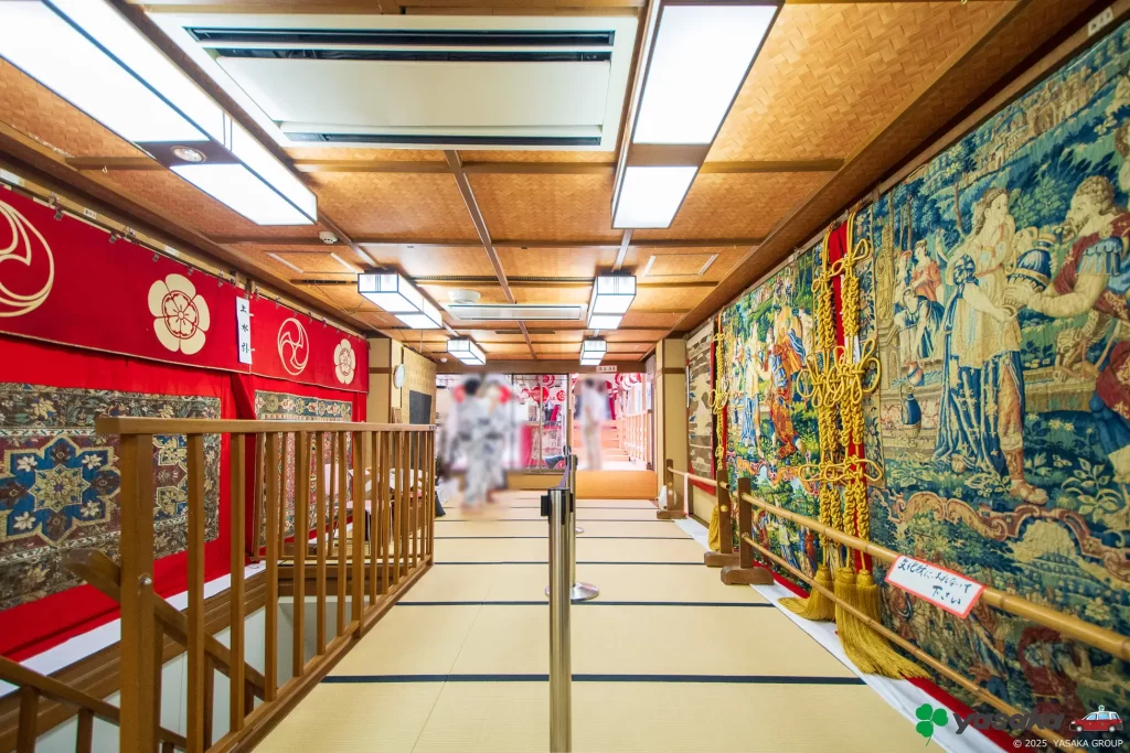 「八坂神社 野村宮司の講話」と「函谷鉾の貸切拝観体験」のセット