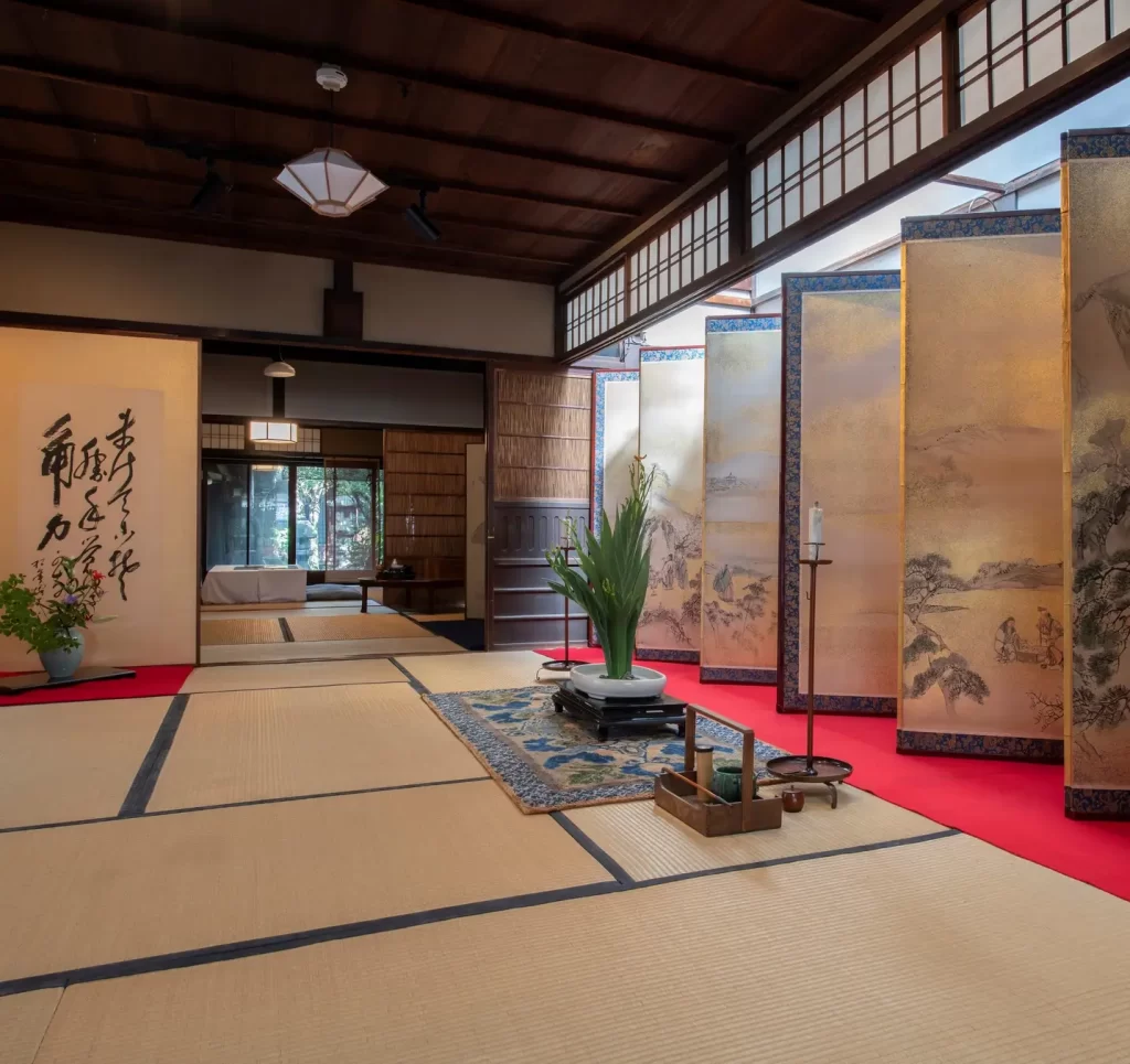 京都・長江家住宅「屏風祭」