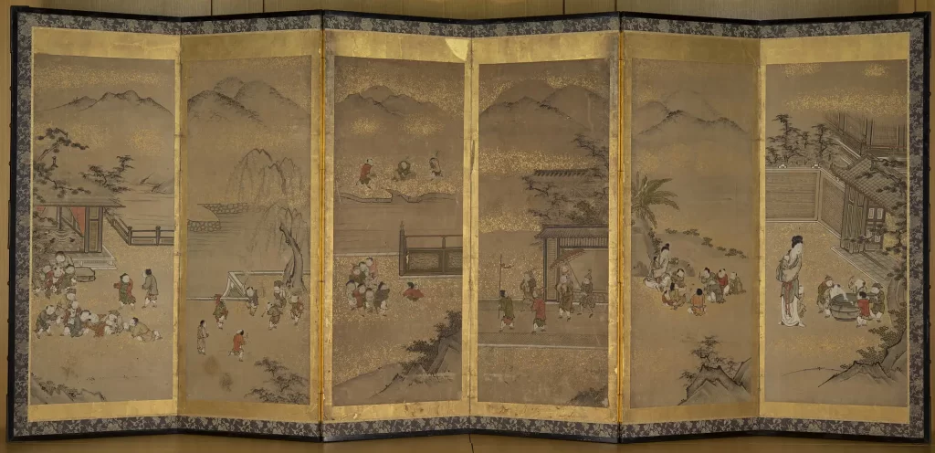 京都・長江家住宅「屏風祭」