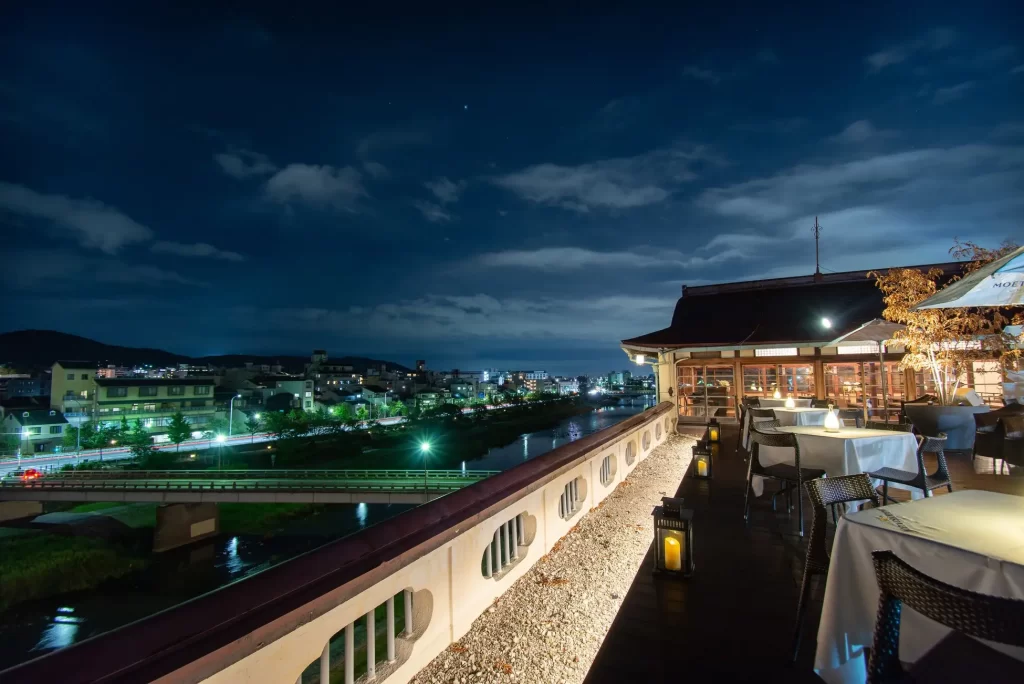 鮒鶴京都鴨川リゾート「五山の送り火ディナープラン」