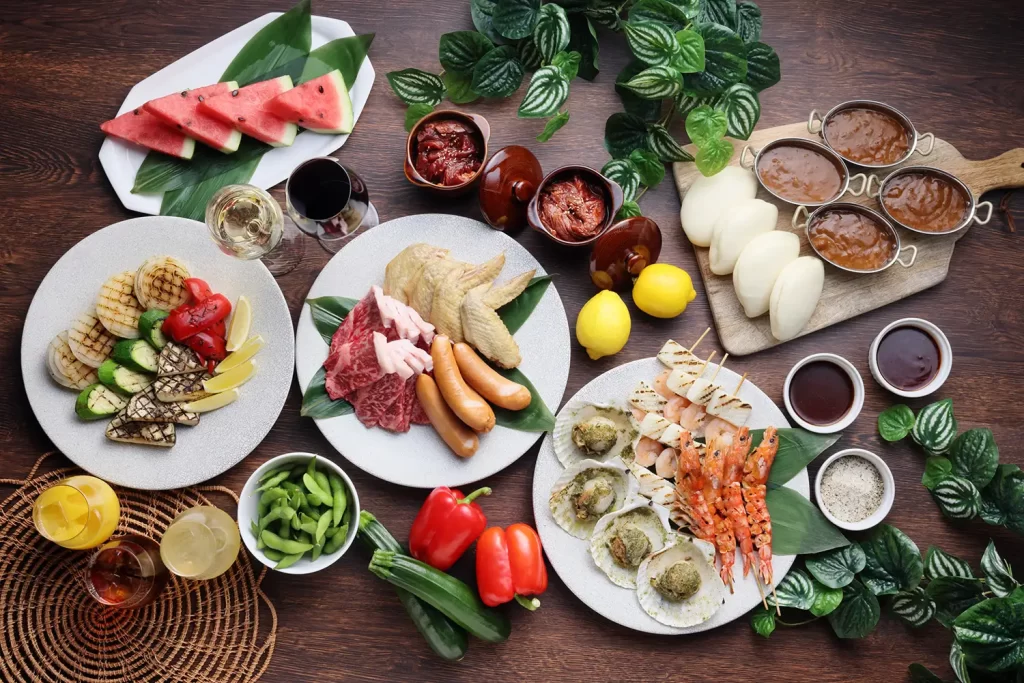 【琵琶湖ホテル】 「屋上アウトドアバーベキュー 星」