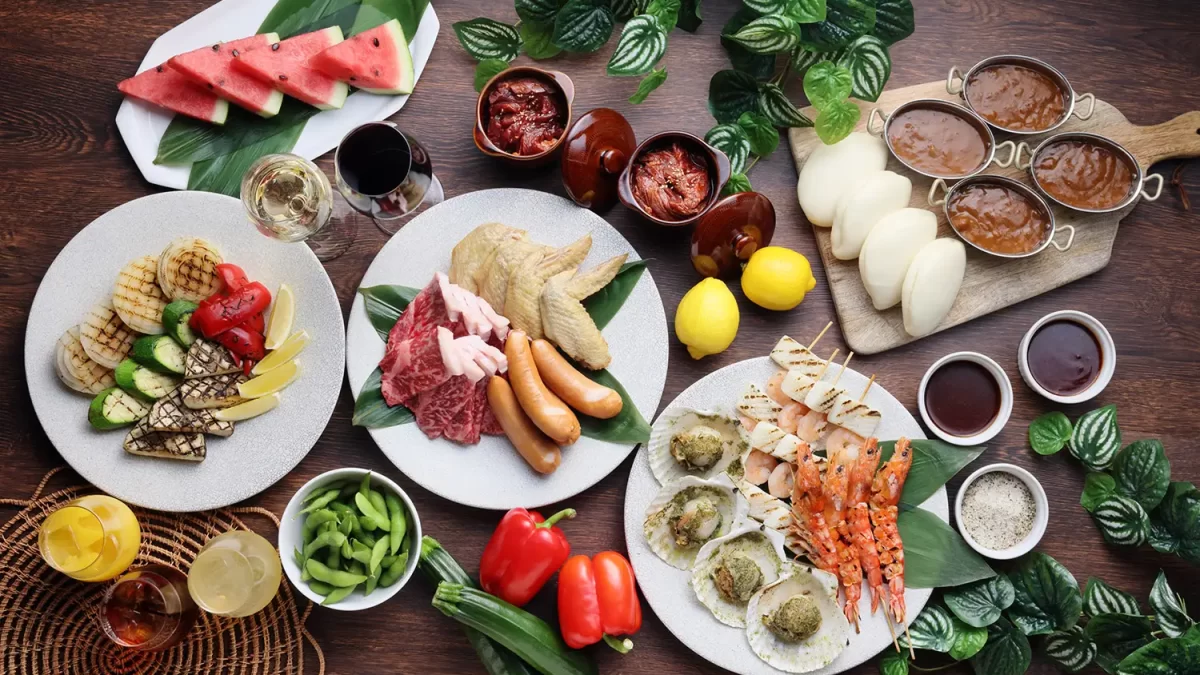 【琵琶湖ホテル】 「屋上アウトドアバーベキュー 星」