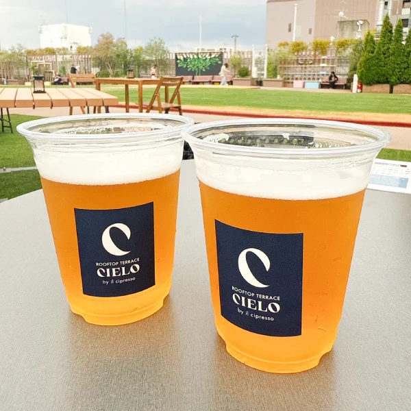 「テラスでゆっくりビアガーデン by CIELO」大丸京都店