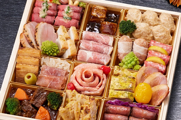 京都「しょうざん」冷凍・冷蔵おせち肉オードブル