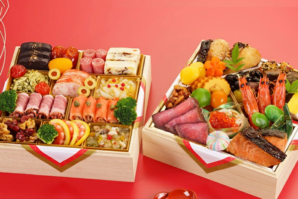 京料理「濱登久」冷蔵生おせち和洋二段重