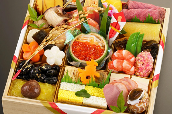 京料理「濱登久」冷蔵生おせち若紫の花