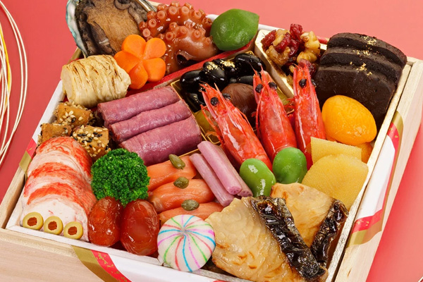 京料理「濱登久」冷蔵生おせち和洋一段重