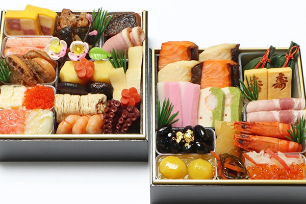 京都料亭「わらびの里」監修冷蔵おせち和洋二段重