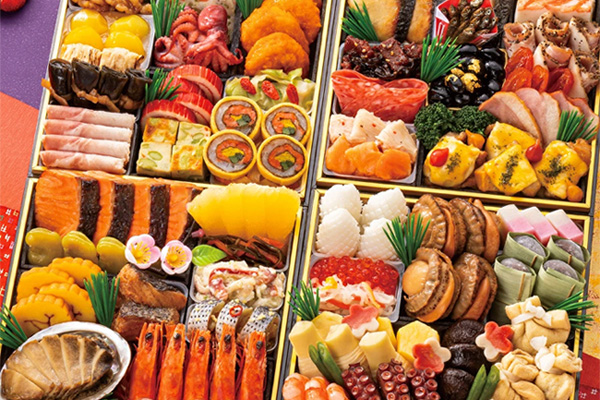 京都料亭「わらびの里」監修冷蔵おせち和洋与段重