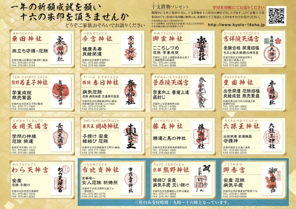 京都十六社めぐり