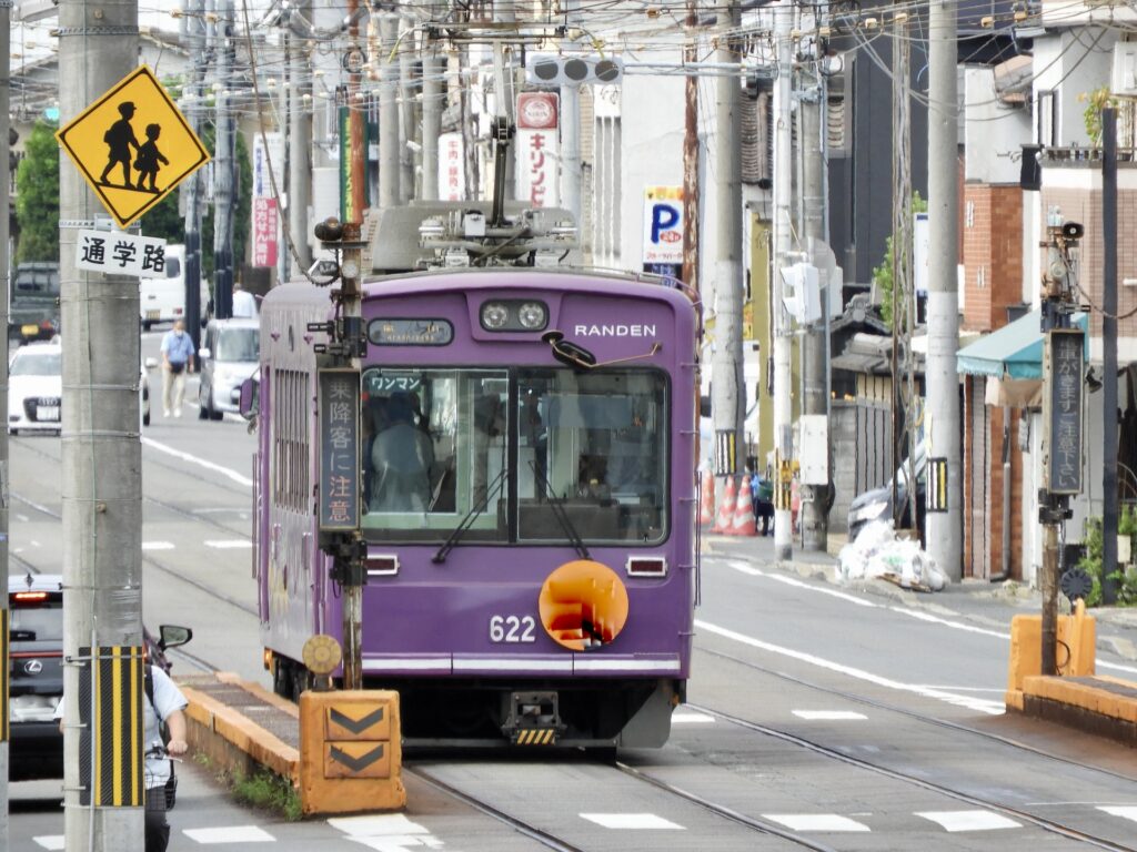 【嵐電・レンタサイクル】嵐電1日フリーきっぷ＋レンタサイクル