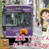 嵐電 沿線観光案内