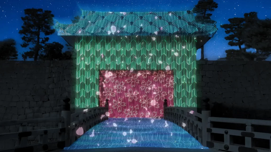 春の夜の没入体験「二条城 2026 SAKURA NIGHTS」