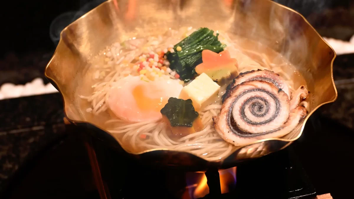 「嵐鼈樓（らんべつろう）」の湯豆腐‥すっぽんラーメン