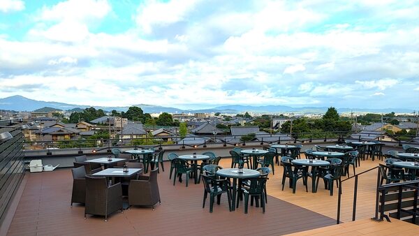 【嵐山絶景スポット】嵐山駅から京都を360度見渡せる屋上テラス「ROOF TOP TERRACE」