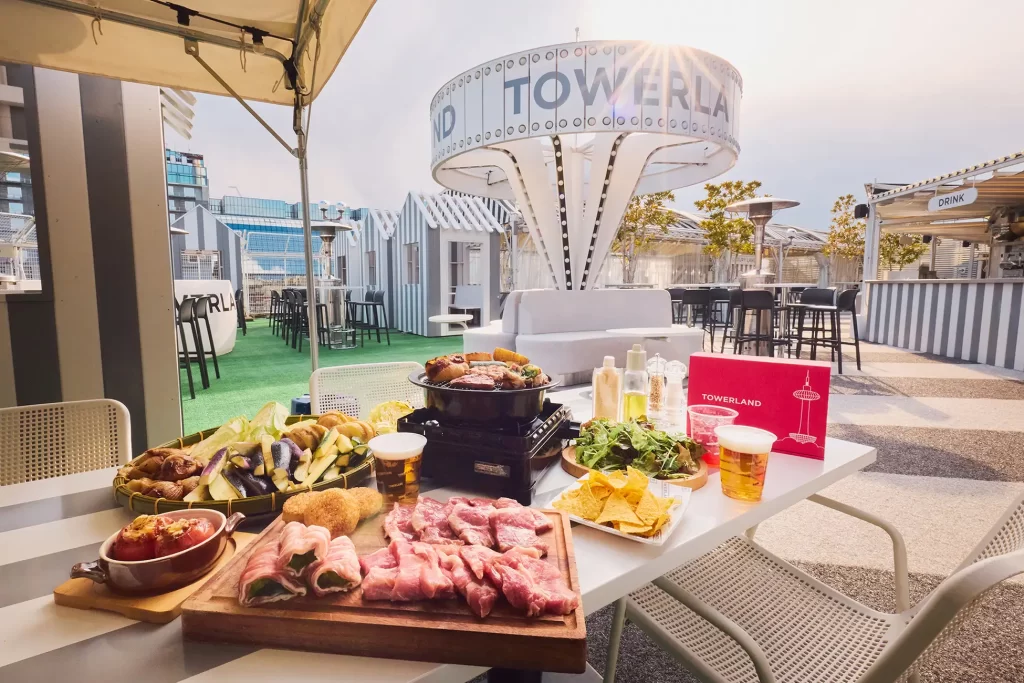 TOWERLAND –ROOFTOP BAR & BBQ–（タワーランド ルーフトップ バー アンド バーベキュー）