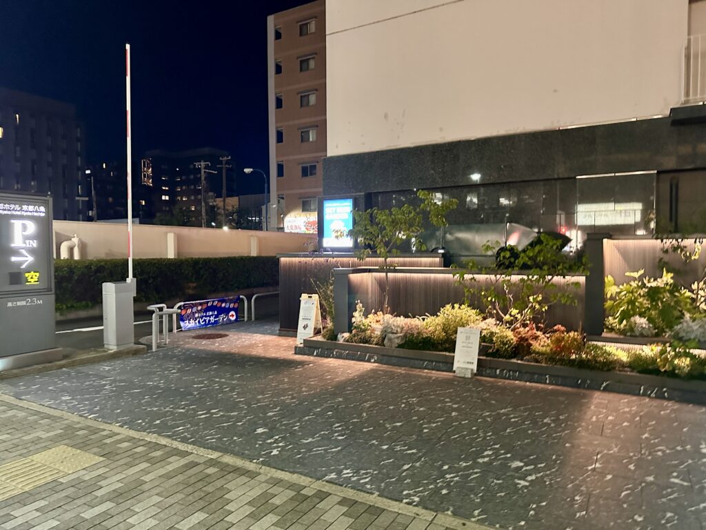 都ホテル屋上スカイビアガーデン