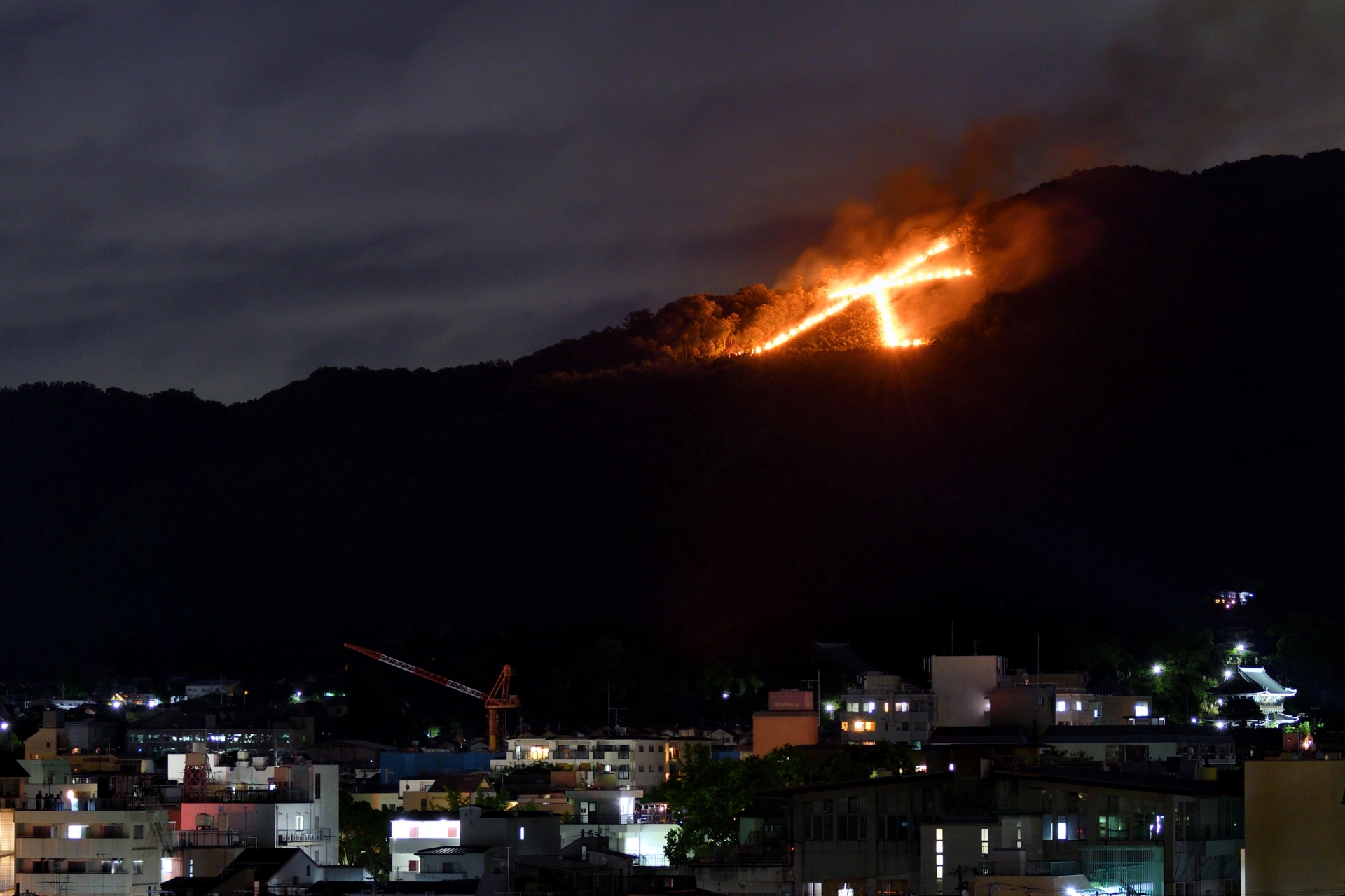 京都市内発着 五山の送り火鑑賞ツアー