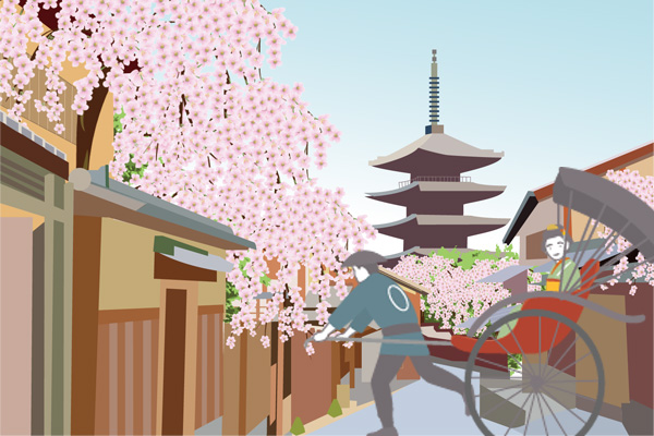 京都散策に人力車がおすすめ
