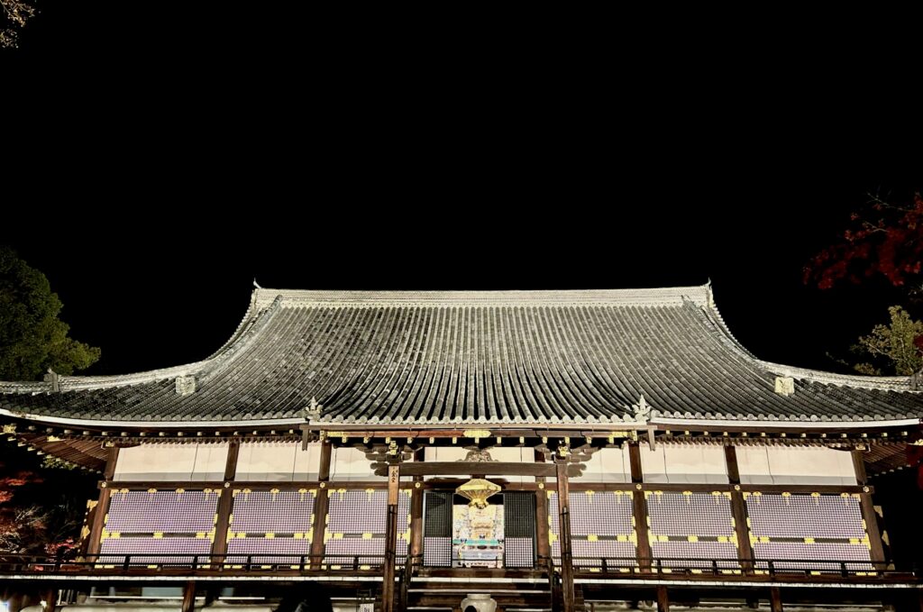 【京都 仁和寺ライトアップ】仁和寺 青もみじ雲海ライトアップ 拝観券