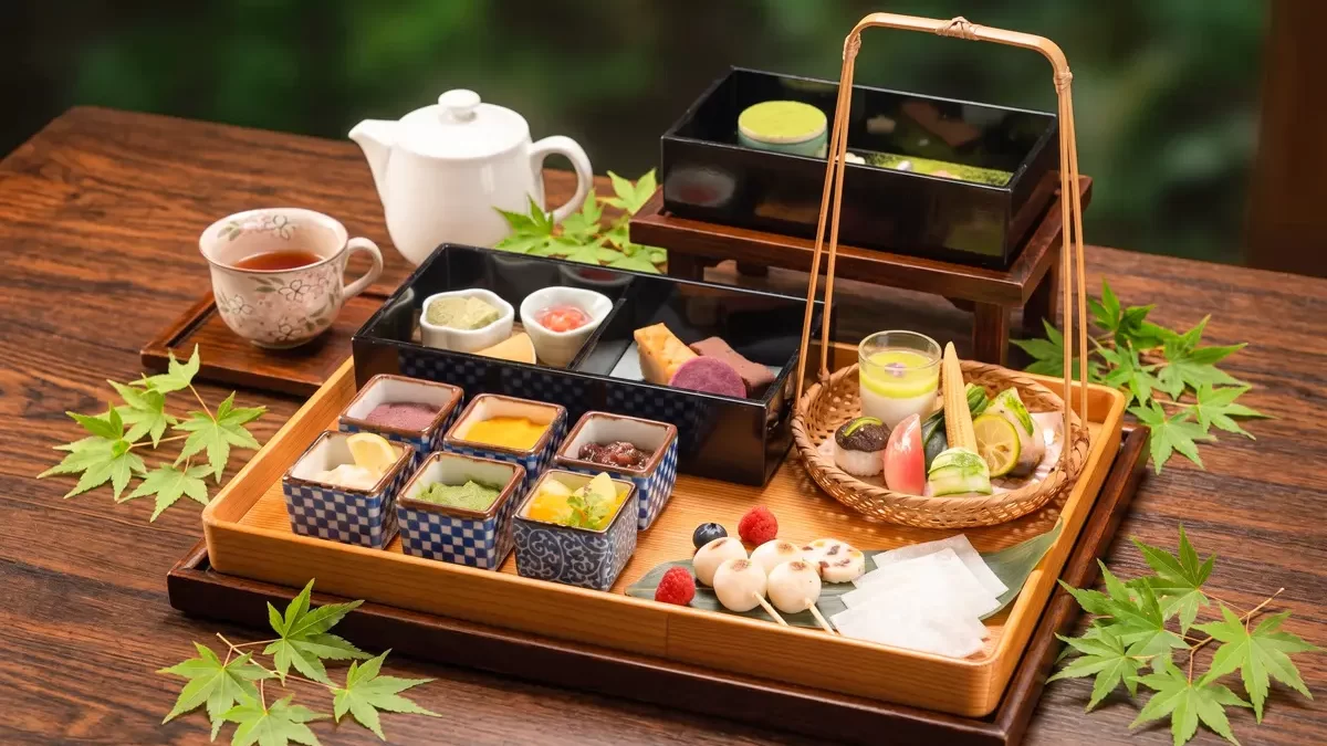 『智積院茶寮 桔梗』植物性素材の「和モダン」精進アフタヌーンティー