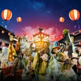 京都太秦映画村「太秦、夏の夜まつり UZUMASA BON DANCE FESTIVAL」