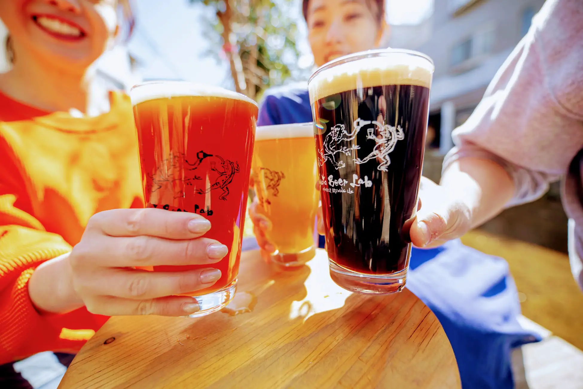 京都　八瀬えいでん《駅》地ビール祭り