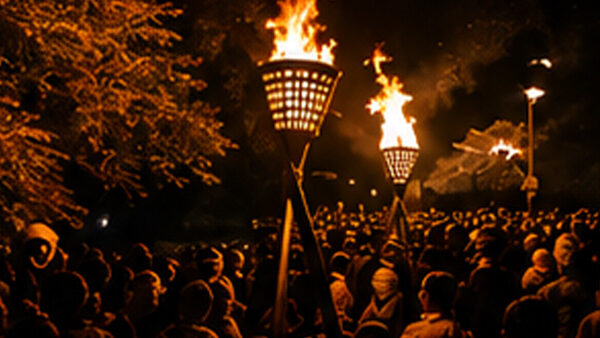 ★【首都圏発・京都観光2日間】「鞍馬の火祭」と京都三大祭の一つ「時代祭」ホテルヴィスキオ京都に宿泊