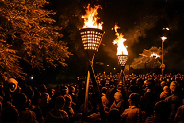 鞍馬の火祭