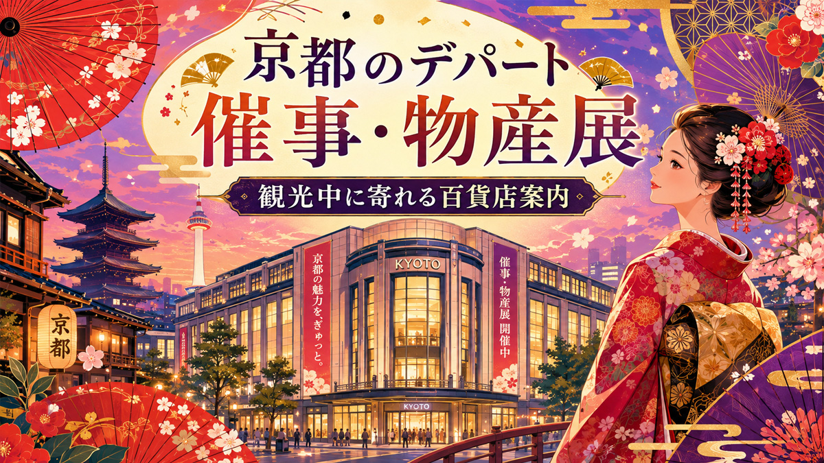京都のデパート催事・物産展