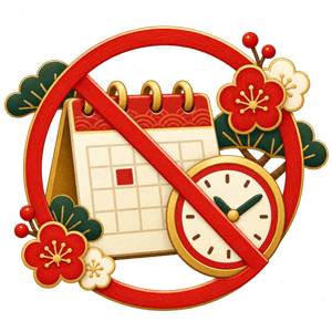日時指定不可アイコン